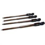 Power tool tip set 4 pcs-allen wrench 1.5,2.0,2.5,3.0x100mm