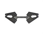 Suspension plate front top carbon F110 SF2 (SER411351)