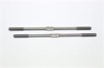 Track rod M4x92 titanium (2) (SER600413)