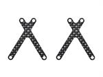 Wishbone insert carbon (4) X20 (SER401831)