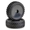 1:10 Buggy Räderset "Disc/Offroad" vorne schwarz (2)