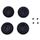 1.2inch Deep Star Wheel 68mm Mudder-XL Tire Set ( Black )