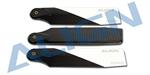 105 Carbon Fiber Tail Blades / 3-Blade