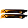 1st Rotorblätter CFK 195mm FBL (Orange)