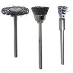 3 ASSTD STEEL BRUSHES