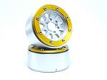 Beadlock Wheels GEAR silber/gold 1.9 (2) ohne Radnabe