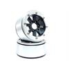 Beadlock Wheels HAMMER schwarz/silber 1.9 (2) ohne Radnabe