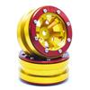 Beadlock Wheels PT- Claw Gold/Rot 1.9 (2 pcs)