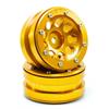 Beadlock Wheels PT- Ecohole Gold/Gold 1.9 (2 pcs)