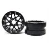Beadlock Wheels PT-MESH black/black 2.2 (2) ohne Radnabe