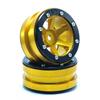 Beadlock Wheels PT- Slingshot Gold/Schwarz 1.9 (2 pcs)