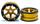 Beadlock Wheels PT- Slingshot Gold/Schwarz 1.9 (2 pcs) | Bild 2