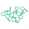 big body clip 1/10 - fluorescent green (10)