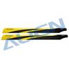 650 Carbon Fiber Blades-Yellow