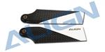 70 Carbon Fiber Tail Blade (T-Rex 500)