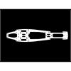 Chassis 5mm alu S989 (SER903751)