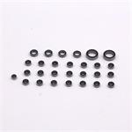 CR18P-EVO Complete Ball Bearing Set ( 30pcs Rubber Seal )