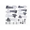 Decal sheet S811 GT black and white (2) (SER600610)