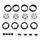 Deep Star Bead Lock Wheel ( 1.2 ) Satin Silver