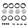 Deep Star Bead Lock Wheel ( 1.2 ) Satin Silver
