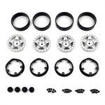 Deep Star Bead Lock Wheel ( 1.2 ) Satin Silver