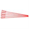 extra long body clip 1/10 - fluorescent red (5)