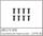Flat Head Screw M2.3*6 (8)