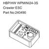 HBP/HW WPMINI24-3S Crawler ESC