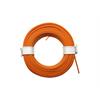 Kupferschaltlitze PVC 1-adrig 0.14 mm² 10m orange