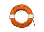 Kupferschaltlitze PVC 1-adrig 0.14 mm² 10m orange