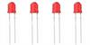 LED 3mm rot-diffus 4-19V (4 Stk.)