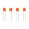 LED 5mm orange-diffus 4-19V (4 Stk.)