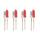 LED 5mm warmweiss/rot 4-19V (4 Stk.)