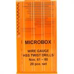 Microbox drill set (20) 61-80