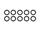 O-ring Hex adapter (10) (SER600677)