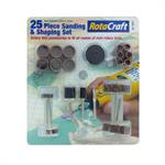 25pc Sanding & Shaping set