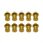 Poller 5x7 mm Messing 10 Stk