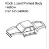 Rock Lizard Printed Body-Yellow