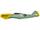 Rumpf zu Mini BF-109 Gelb | Bild 2