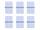 Scharnier Nylon 16x28mm (6 Stk.)