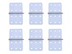 Scharnier Nylon 16x28mm (6 Stk.)