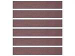 Schleifpapier für Schleifl. 63x279mm / 6Stk. K150