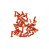 Screw set alu top/side orange 977 (40) (SER903616)