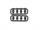 Suspension bracket FR up inserts (4+4) (SER903508)
