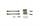 Wheel-axle set CVD alu (2) (SER804401)