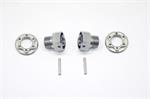 Wheelhexagon light +1mm /nut/pin (2) (SER600492)