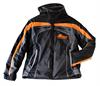 Winter jacket Serpent black-orange hooded (L) (SER190173)