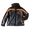 Winter jacket Serpent black-orange hooded (L) (SER190173)
