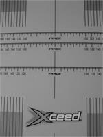 Xceed set-up board decal 320 x 397mm